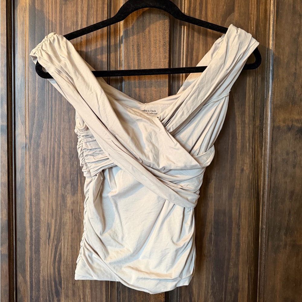 Abercrombie Cream Women's Top